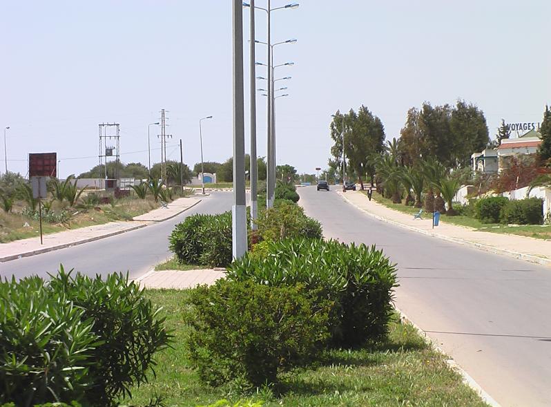 Center of Port El Kantaoui